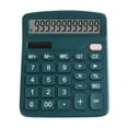 thumbnail image 1 of Lksixu Standard Desk Calculator, Basic Office Calculator with 12-Digit Large LCD Display, Battery & Solar Dual Powered Electronic Calculator Automatic Sleep Big Buttons Calculator School Supplies, 1 of 6