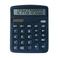 thumbnail image 1 of Lksixu Standard Desk Calculator, Basic Office Calculator with 12-Digit Large LCD Display, Battery & Solar Dual Powered Electronic Calculator Automatic Sleep Big Buttons Calculator School Supplies, 1 of 6