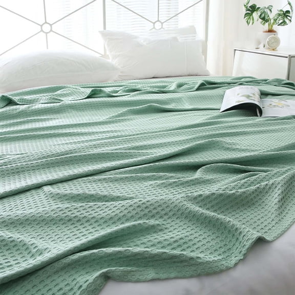 Lksixu Summer Cooling Blanket for Hot Sleepers, Cotton Double Sided Cold Effect Spring Summer Blanket, Absorbs Heat to Keep Cool Lightweight Skin-Friendly Breathable Throw Blanket for Couch Bed