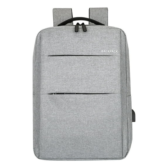 Lksixu Travel Laptop Backpack, Large Capacity Soild Color Anti-Theft Business Laptop Backpack with USB Charging Port, Multiple Pockets Water-Resistant College Computer Bag Airline Approved for Men