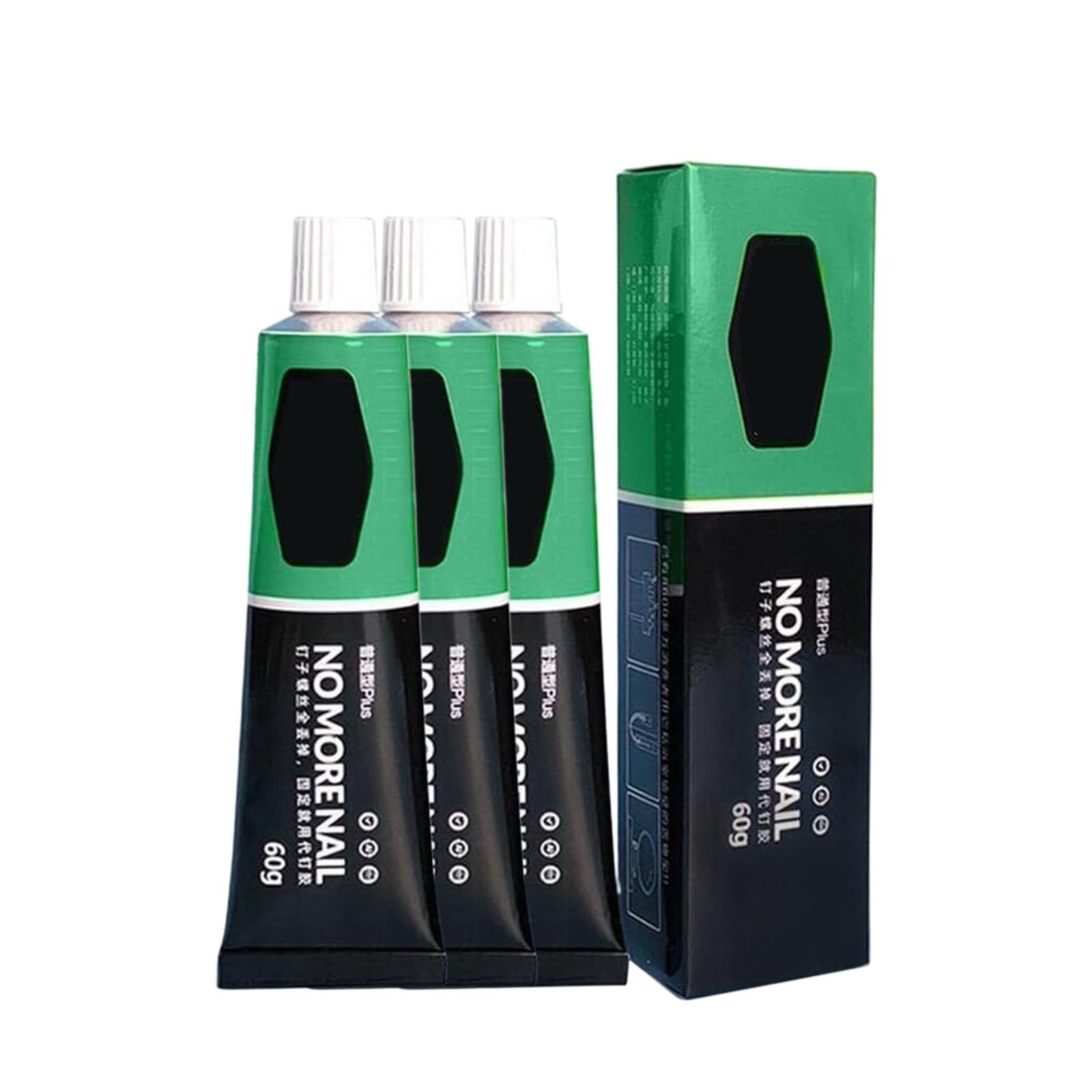 Lkzmdpt 3Pcs Upgraded All Purpose Glue 2024 New No More Nails Glue Wood
