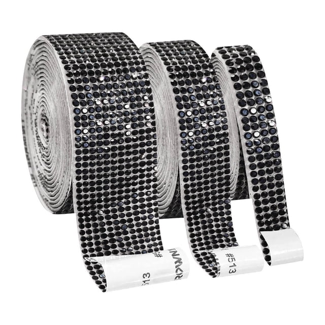 Crystal Rhinestone Ribbon Bling Diamond Ribbon Wrap Roll For Wedding...