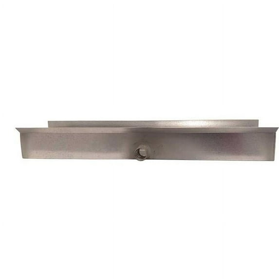 Ll Building Products 22DDP19X4 19 x 4 in. Master Flow Drain Pan with Soldered Coupling, 22-Gauge