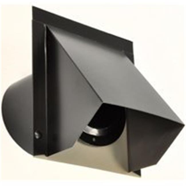 Ll Building Products WVA4B 4 in. Round Wall Ventu0026#44; Black - Walmart.com