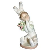 Lladro Figurine 1509 Spring Flowers | Worn Box