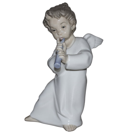 Lladro Figurine: 4540 Angel with Flute | No Box