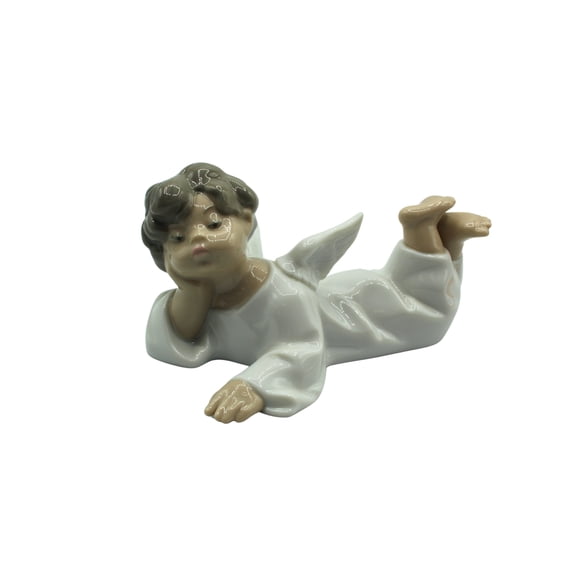 Lladro Figurine: 4541 Angel Reclining  | Mint with Box