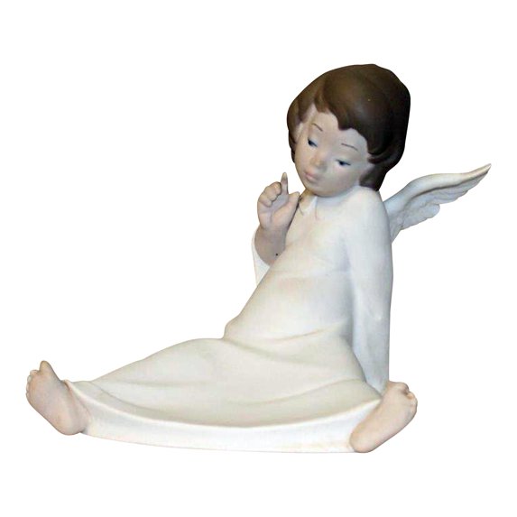 Lladro Figurine: 4962 Cherub Wondering | No Box