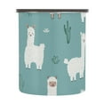 thumbnail image 1 of Llama Animal Cute Cactus Airtight Coffee Bean Canister 30oz Food Storage Containers with Lids For Gournd, Tea, Sugar, Flour, Rice, Cereal, Candy Cookie Jar, 1 of 8