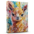 thumbnail image 1 of Llama Baby Canvas Wall Art Animal Decor, Llama Baby Canvas Prints Wild Animal Artwork for Living Room Bedroom Office 190HD705, 1 of 4