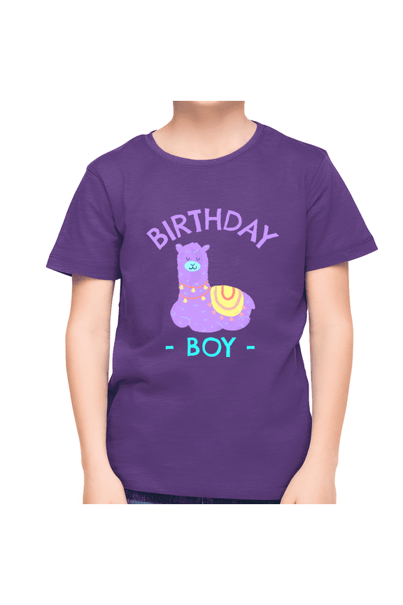 Llama Birthday Shirt Boy Cute Llama Birthday Boy Birthday Shirts Birthday Boy Gifts