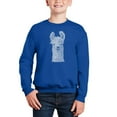 thumbnail image 1 of Llama - Boy's Word Art Crewneck Sweatshirt, 1 of 3