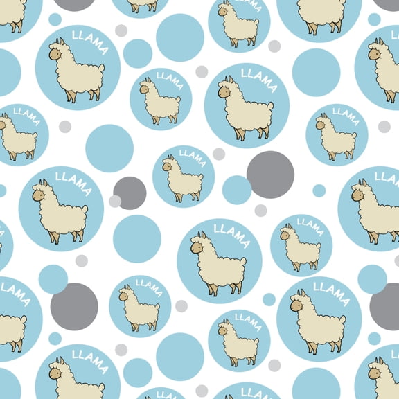 Llama Cartoon Premium Gift Wrap Wrapping Paper Roll
