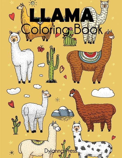 Llama Coloring Book - Color By Numbers For Adults: Llama Gift for Women,  Girls, Men, Boys And Everyone Feeling the Llama Love! (Adult Color By  Number)
