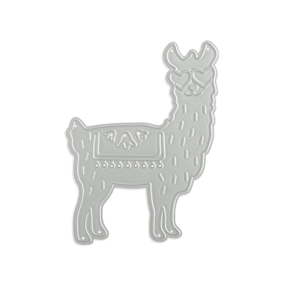 Llama Cutting Die, Craft Supplies, 1 Piece