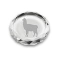 thumbnail image 1 of Llama Deep Etched Paperweight, 1 of 1