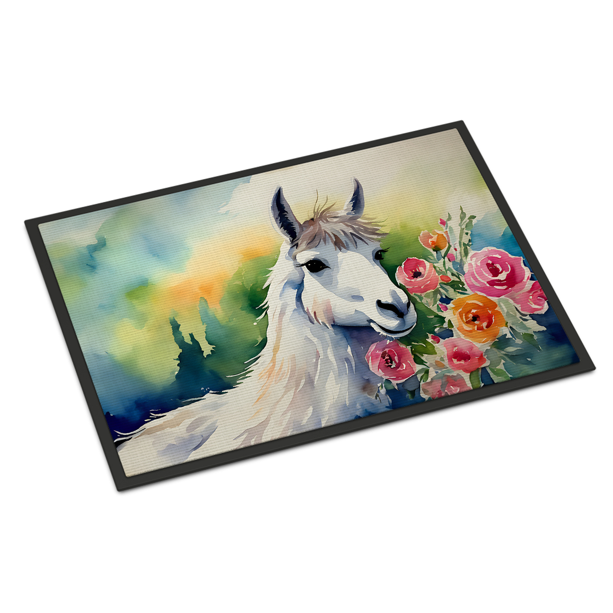 Llama Doormat 36 in x 24 in