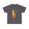 Llama Farm Animal Mid Century Cartoon T-Shirt - Walmart.com