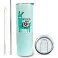 thumbnail image 1 of Llama Gifts for Women - Llama Tumbler Llama Cup with Lid and Straw - 20 Oz Stainless Steel Coffe Tumbler Bottle Water - Christmas Birthday Gifts, 1 of 6