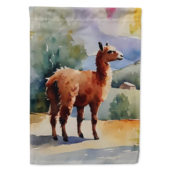 Llama House Flag 28 in x 40 in
