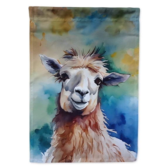 Llama House Flag 28 in x 40 in