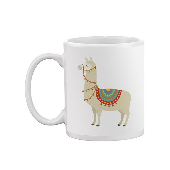 Llama In Profile Pose Mug - SPIdeals Designs,