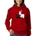 thumbnail image 1 of Llama, My Spirit Animal Hoodie Women -SPIdeals Designs, Female Medium, 1 of 4