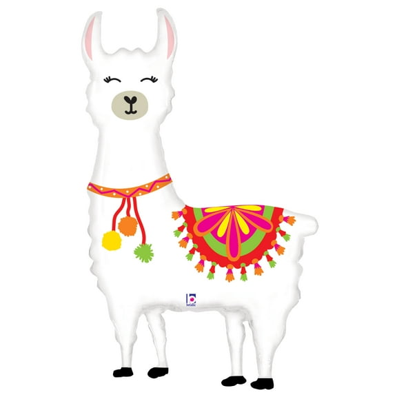 Llama Mylar Balloon