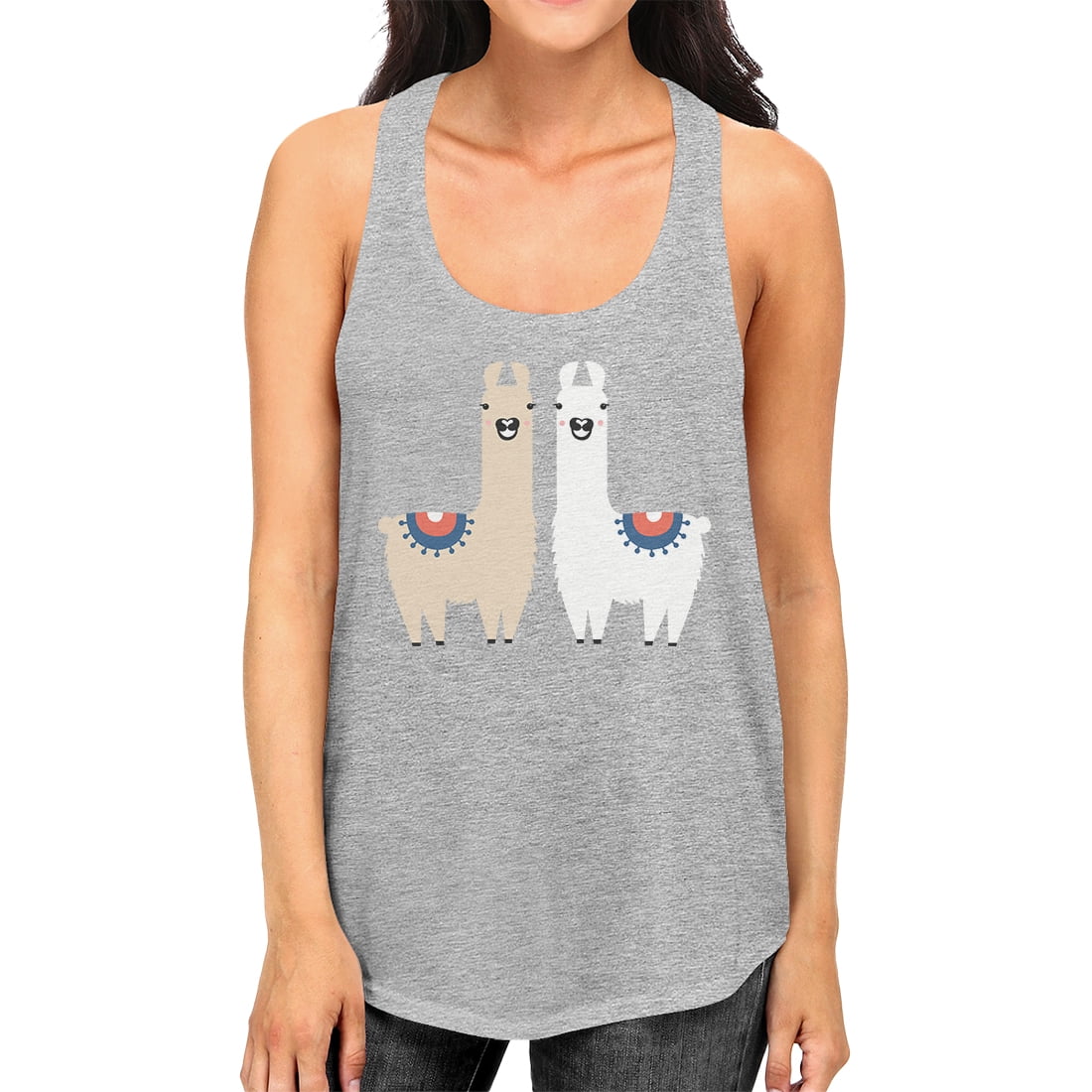 llama workout shirt