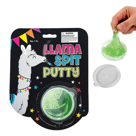 Llama Spit Putty - Party Favors - 6 Pieces