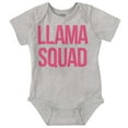 thumbnail image 1 of Llama Squad Save The Drama Alpaca BFF Bodysuit Jumper Girls Infant Baby Brisco Brands 6M, 1 of 6