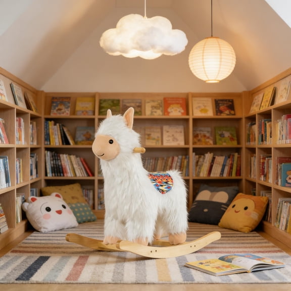 Llama Style Rocker Soft,Kids Rocking Toy