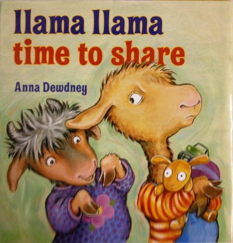 Llama Llama Time To Share Hardcover Book By Anna Dewdney - Kids Picture Book In Excellent Condition 11 thumbnail image