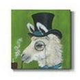 thumbnail image 1 of Llama and Pipe-Premium Gallery Wrapped Canvas - Ready to Hang, 1 of 3