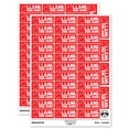 thumbnail image 1 of Llama-zing Amazing Work Teacher Student School Sticker Set - Red - Gloss Finish - 1.5" Small, 1 of 7