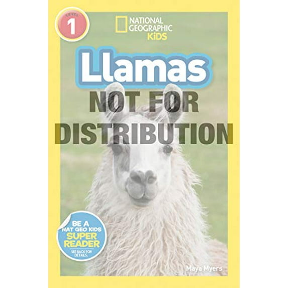 Pre-Owned Llamas (National Geographic Kids Readers, Level 1) (Paperback) 1426337256 9781426337253
