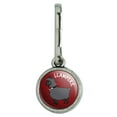 thumbnail image 1 of Llampire Llama Vampire Funny Antiqued Charm Clothes Purse Suitcase Backpack Zipper Pull Aid, 1 of 3