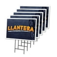 thumbnail image 1 of Llantera 5 Pack Of 12" x 16" Yard Sign & Stake | Advertise Your Business | Stake Included Image On Front Only | Made in The USA, 1 of 3