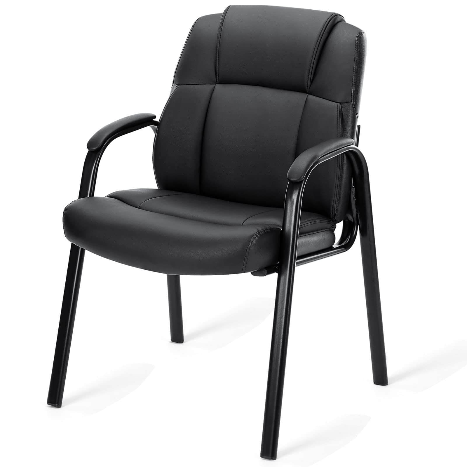 Staples 1694263 Sonada Bonded Leather Guest Chair