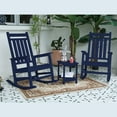 thumbnail image 1 of Llinc Store All Weather Rocking Chair Set with Side Table, 3-Piece Sillas Para Patio Exterior Set with Wood-Texture (Includes 2 Rocking Chairs and 1 Table), 1 of 8