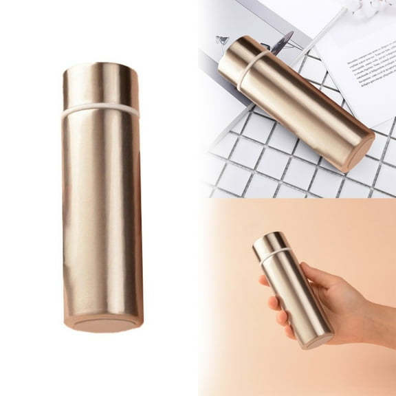 Lloopyting 1*Thermos Bottle Clearance! Thermos Bottle Silver Thermos For Hot Food,150Ml Vacuum Cup Stainless Water Bottle Frosted Texture Vacuum Insulation Water Bottle Insulated Cup,Kitchen Decor