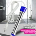 thumbnail image 1 of Lloopyting Bathroom Accessories Bathroom Decor Electric Immersion Water Heater Boiler 1500W Swimming Pool Heater Fast Heating P Valentines Day Decor Room Decor 30*11*7cm, 1 of 8