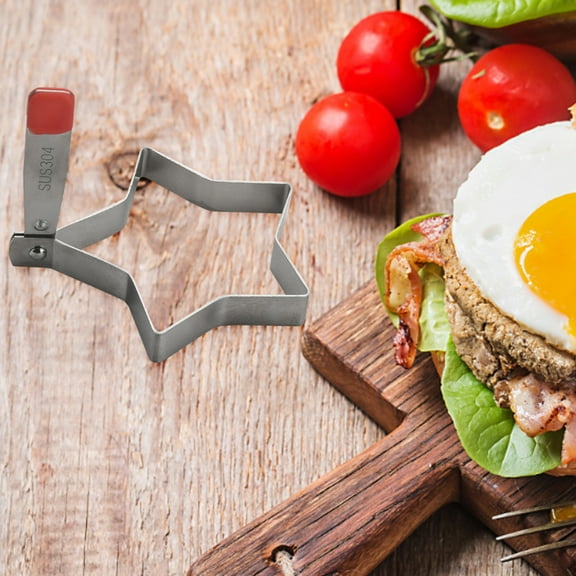 Lloopyting Buckwheat frozen breakfast pancakes Pancake cutters Pancake rounder Cartoon Mini Egg Pancake Skillet Pancake Mold Breakfast Maker Egg Skillet Fried Egg Mold