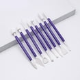 thumbnail image 1 of Lloopyting Cake Decorating Kit Cookie Decorating Supplies Soft Pottery Plastic Cake Baking Embossing Set Tool Baking Printing Tool Purple, 1 of 2