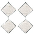 thumbnail image 1 of Lloopyting Clearance Kitchen Towels Wash Cloths 4Pc Non-Stick Oil Hand Towel Rags Can Be Hung Rags Kitchen Rags Lazy Rags Microfiber Cleaning Cloth Cleaning Supplies Pot,Oven, 1 of 1