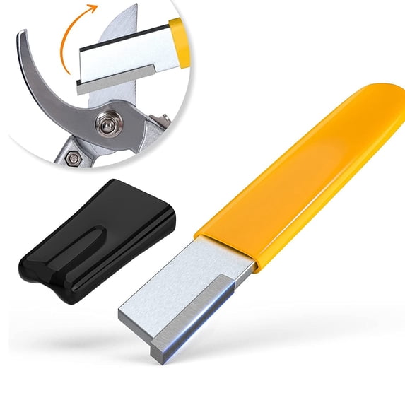 Lloopyting Clearance Knife Sharpener Garden Tool Sharpener Sharpener Pocket Speedy Sharp Shear Sharpener for Pruners Garden Shears Scissors Hedge Trimmers Axes Hatchets Lawnmowers Help Extends Tool