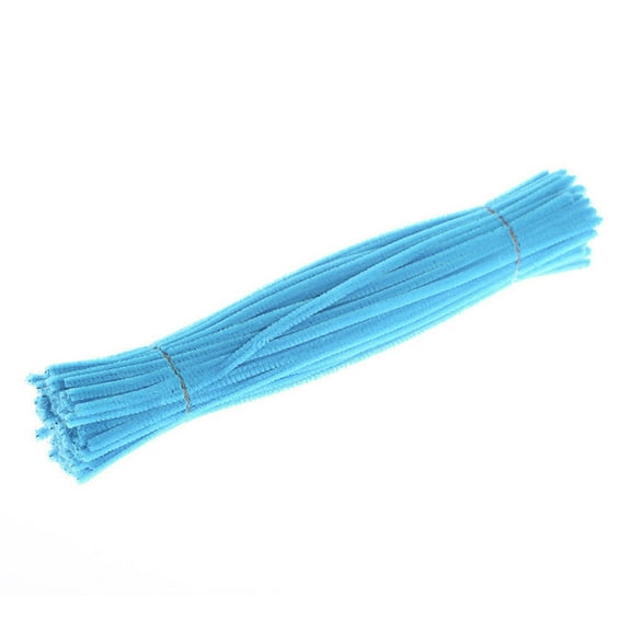 Lloopyting Clearance Sewing Kit Yarn 100 Pcs 14 Colors Chenille Stems for Diy Crafts Decorations Creative School Home Decor Room Decor Blue 26.5*22*6.5cm