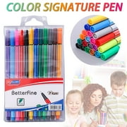 Lloopyting Colored Pencils Coloring Book Child Color Pen Set Marker Watercolor Brush Oily Colored Drawing Hook Line Pen School Supplies Office Supplies 10*5*3cm