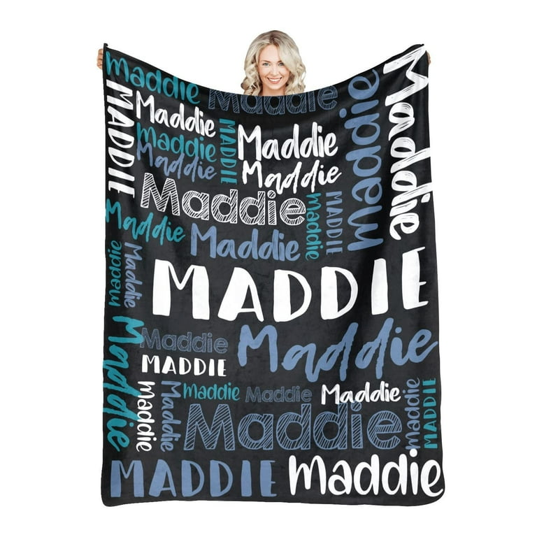Custom name blankets discount