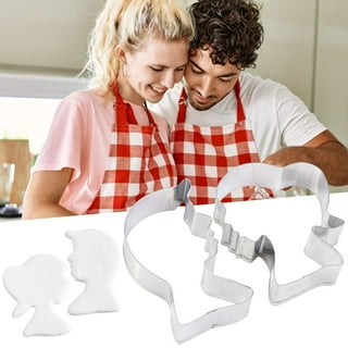 XWQ 1 Set Couples Pattern Cookie Cutters DIY PP Valentines Day